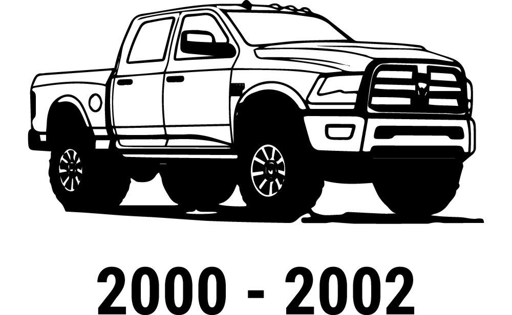 Dodge Ram 3500 2000 - 2002