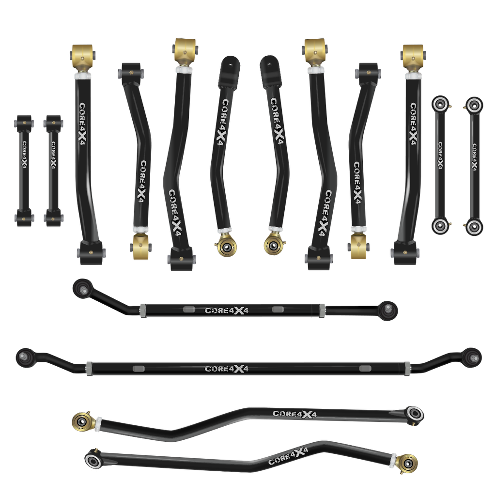 16pc Crawl Series Control Arm - Track Bar - Steering - End Link Kit