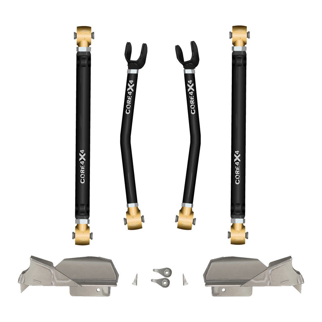 Adjustable Front Kit Long Arm Kit - Jeep, Wrangler JK/JKU, 2007, 2018