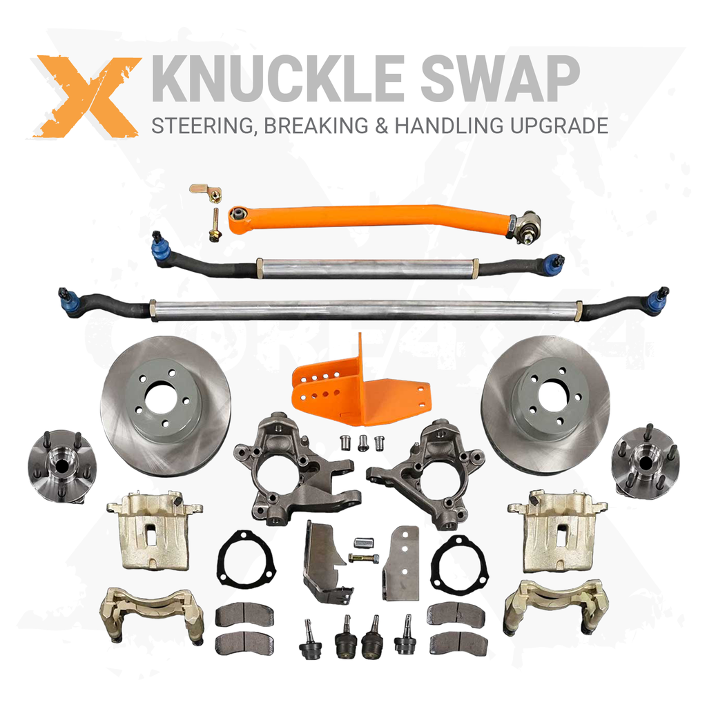 Complete WJ Knuckle Swap Kit For Jeep Cherokee XJ 1986-2001