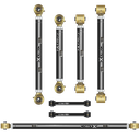 7pc Race Series Rear Control Arm - Track Bar - End Link Kit