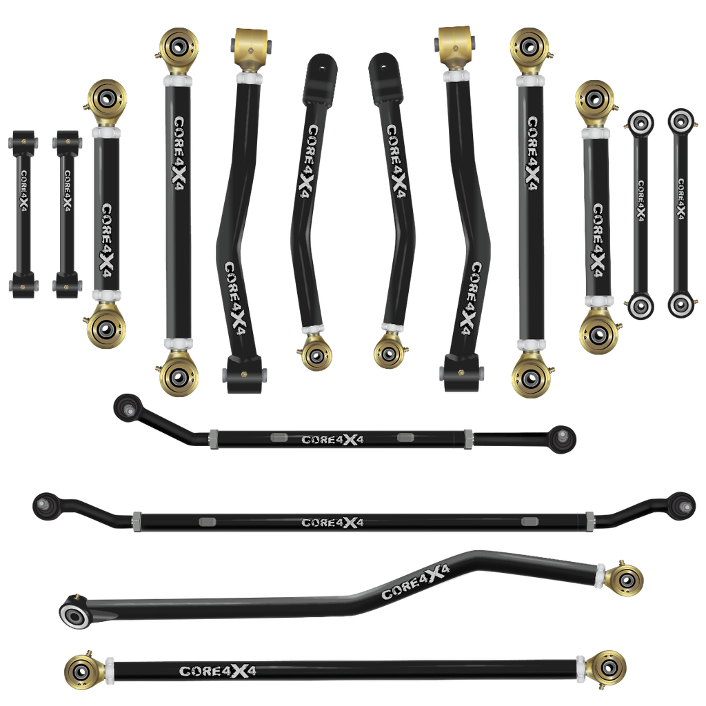 16pc Crawl Series Control Arm - Track Bar - End Link Kit