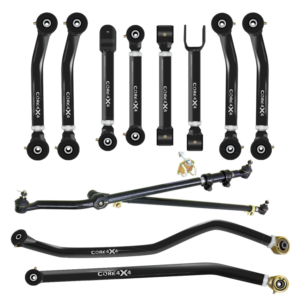 12pc Cruise Series Control Arm - Track Bar - Steering Kit