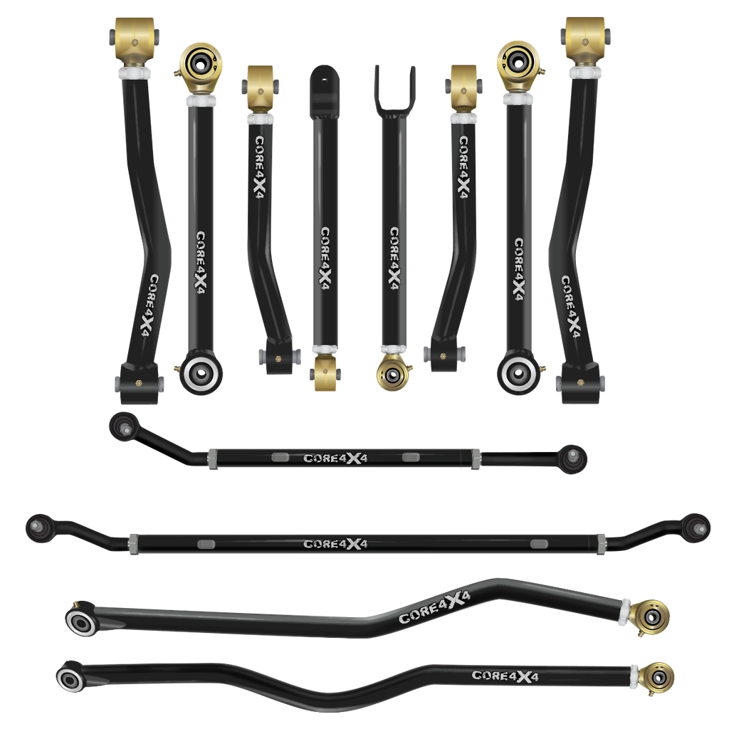 12pc Crawl Series Control Arm - Track Bar - Steering Kit