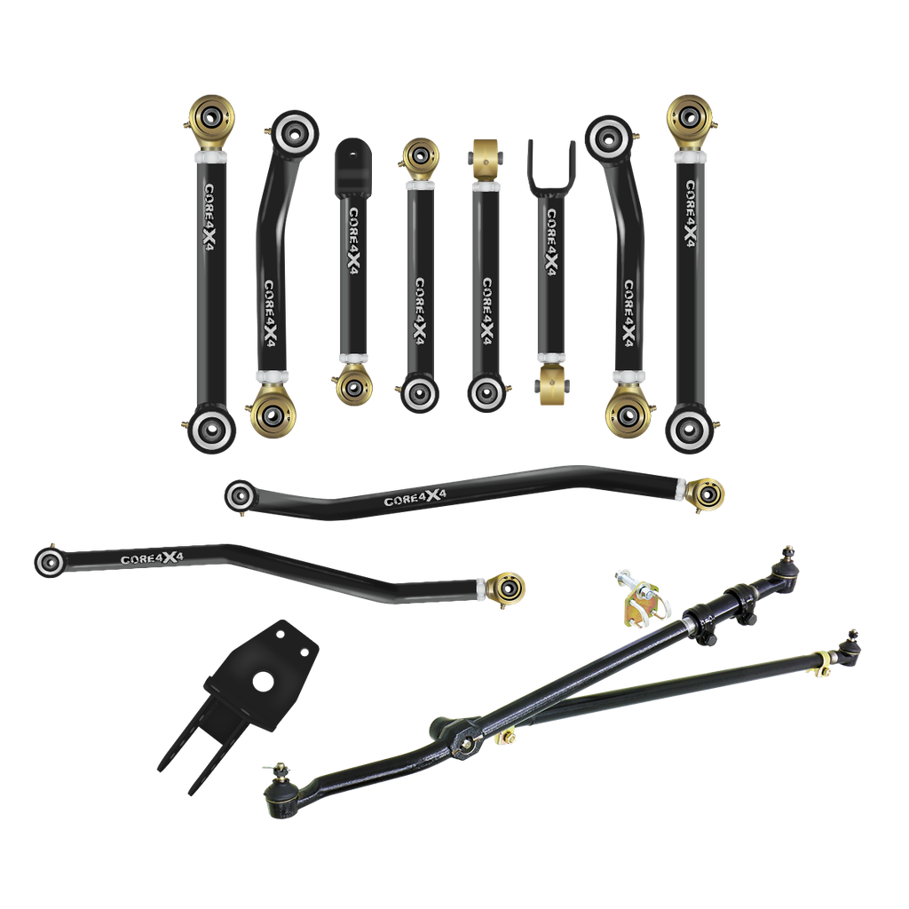 12pc Crawl Series Control Arm - Track Bar - Steering Kit