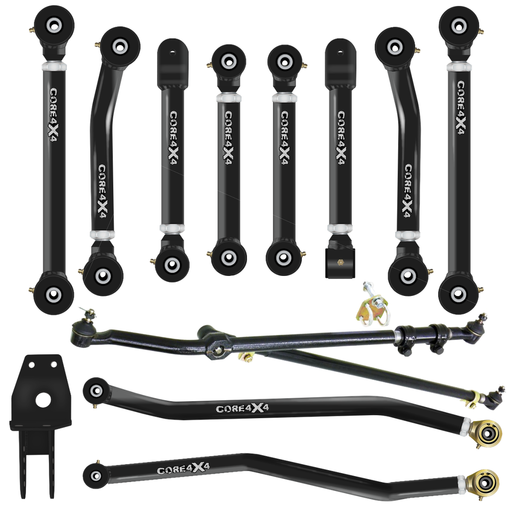 12pc Cruise Series Control Arm - Track Bar - Steering Kit