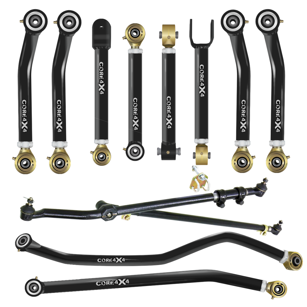 12pc Crawl Series Control Arm - Track Bar - Steering Kit