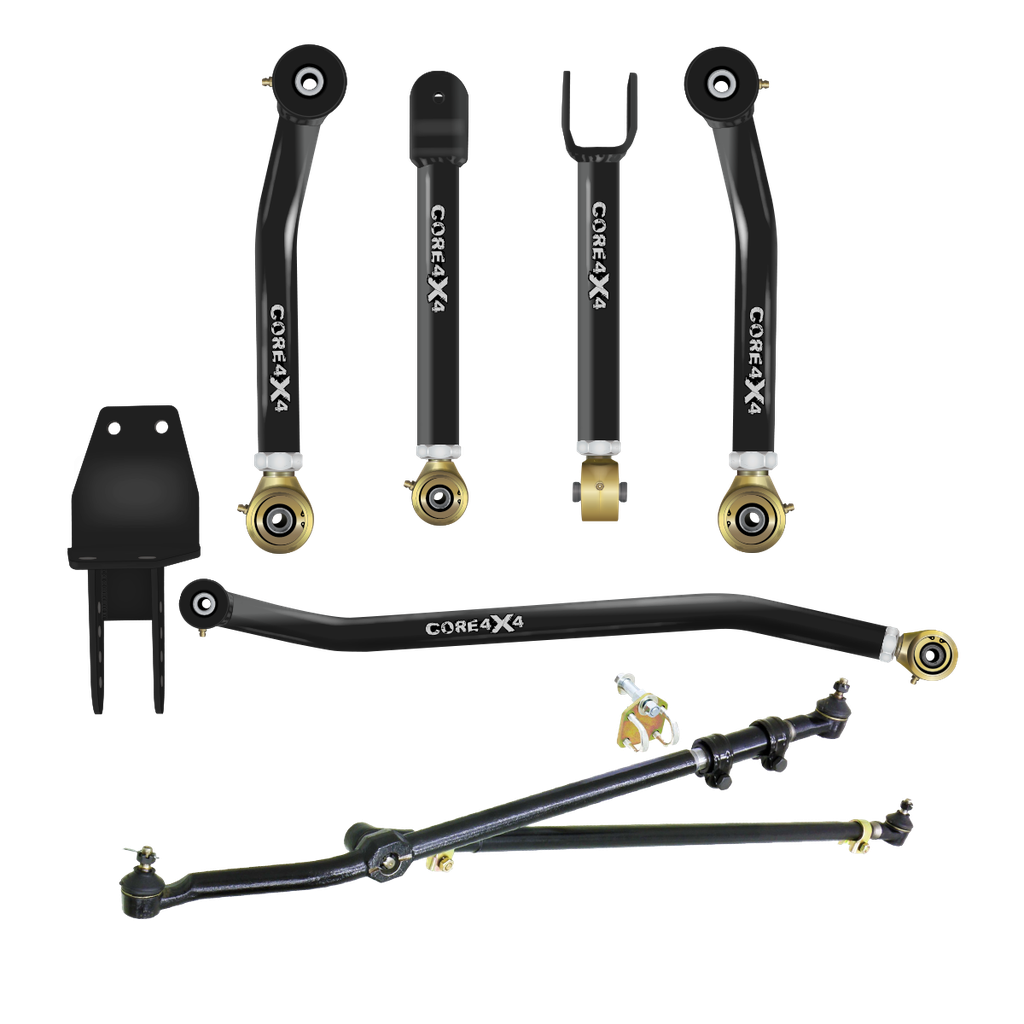 6pc Camp Series Control Arms - Track Bar - Steering Kit