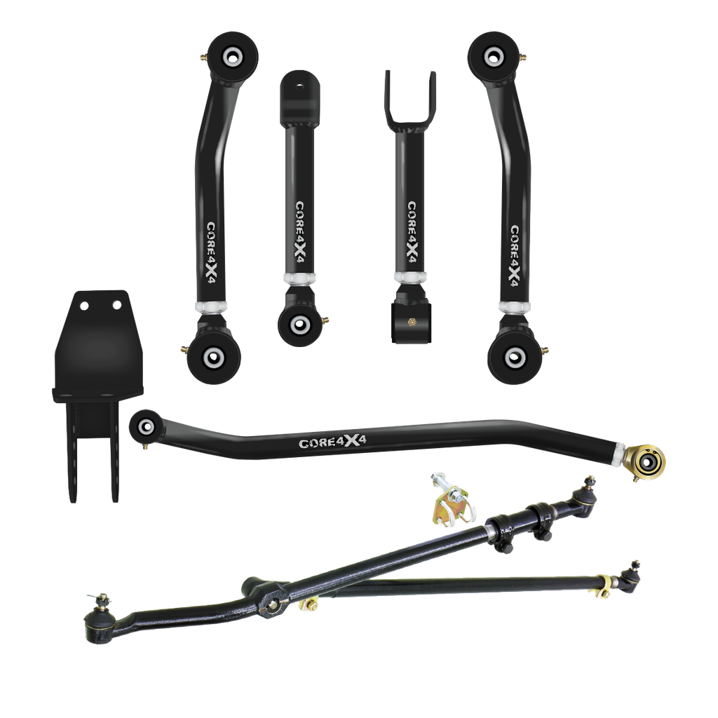 6pc Cruise Series Control Arms - Track Bar - Steering Kit