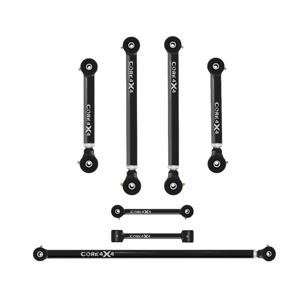 7pc Town Series Rear Control Arm - Track Bar - End Link Kit