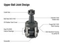 Apex Chassis Heavy Duty Ram Heavy Duty Ball Joint Kit Fits: 94-99 RAM 2500/3500 With 2 Upper & 2 Lower