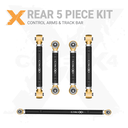 Adjustable Rear Kit Control Arms and Track Bar - RAM, 2500, 2014, 2023