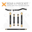 Adjustable Aluminum Front and Rear Kit Control Arms and Track Bars - RAM, 2500, 2014, 2023