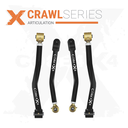 4pc Crawl Series Front Control Arm Kit