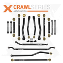 16pc Crawl Series Control Arm - Track Bar - End Link Kit