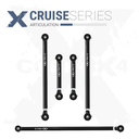 5pc Cruise Series Rear Control Arm - Track Bar Kit