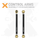 2pc Front Lower Control Arm Set