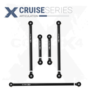 5pc Cruise Series Rear Control Arm - Track Bar Kit