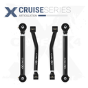 4pc Cruise Series Rear Control Arm Kit