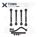 5pc Town Series Front Control Arm - Track Bar Kit