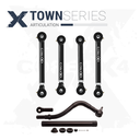 5pc Town Series Front Control Arm - Track Bar Kit