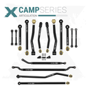 16pc Camp Series Control Arm - Track Bar - End Link Kit