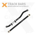 2pc Front and Rear Track Bar Kit