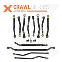 12pc Crawl Series Control Arm - Track Bar - Steering Kit