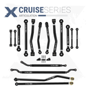 16pc Cruise Series Series Control Arm - Track Bar - End Link Kit