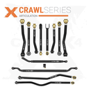 12pc Crawl Series Control Arm - Track Bar - Steering Kit