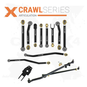 12pc Crawl Series Control Arm - Track Bar - Steering Kit