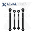 4pc Cruise Series Rear Control Arm Kit