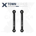 2pc Town Series Fixed Length Rear Upper Control Arm Set