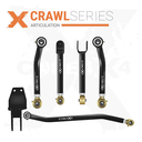 5pc Crawl Series Front Control Arm - Track Bar Kit