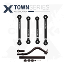 5pc Town Series Front Control Arm - Track Bar Kit