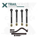 5pc Trail Series Front Control Arm - Track Bar Kit