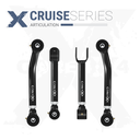 4pc Cruise Series Front Control Arm Kit