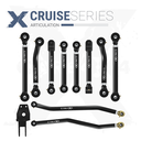 10pc Cruise Series Control Arm - Track Bar Kit