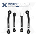 4pc Cruise Series Front Control Arm Kit