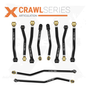 10pc Crawl Series Control Arm - Track Bar Kit