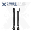 2pc Cruise Series Front Upper Control Arm Set