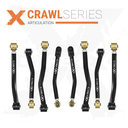 8pc Crawl Series Control Arm Kit