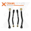 4pc Crawl Series Front Control Arm Kit