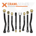 8pc Crawl Series Control Arm Kit