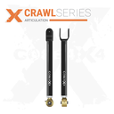 2pc Crawl Series Front Upper Control Arm Set