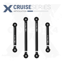 4pc Cruise Series Rear Control Arm Kit