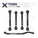 5pc Town Series Front Control Arm - Track Bar Kit