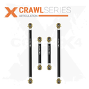 4pc Crawl Series Rear Control Arm Kit