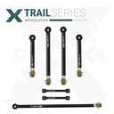 7pc Trail Series Rear Control Arm - Track Bar - End Link Kit