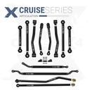 12pc Cruise Series Control Arm - Track Bar - Steering Kit